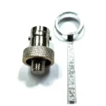 Перехідник BNC-female з кільцем заземления для рацій Motorola серії DP