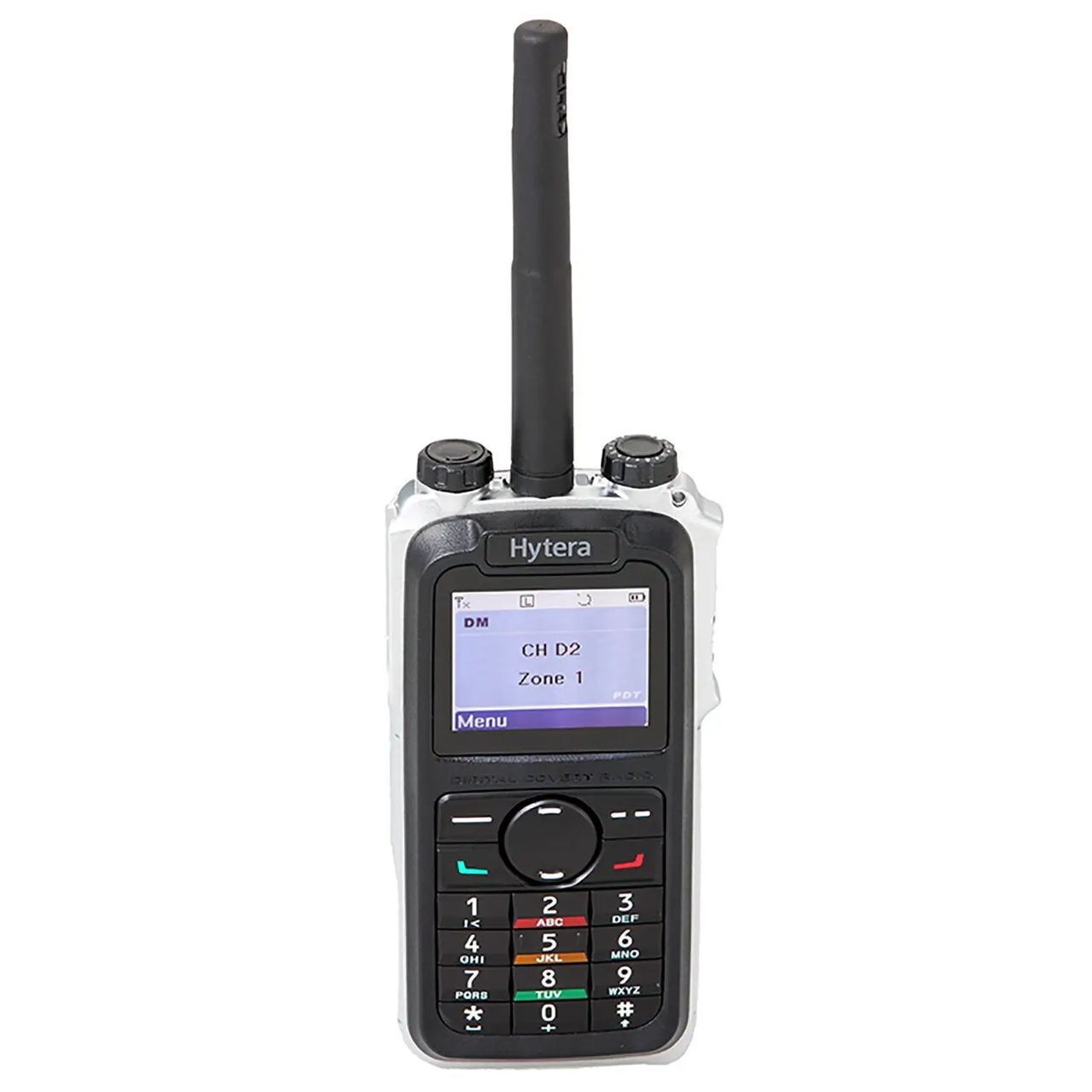 6518269408_hytera-x1p-uhf.png Радиостанція портативна Hytera X1p UHF 400-470 Мгц, 1024 канала GPS MD Bluetooth - Зображення 1