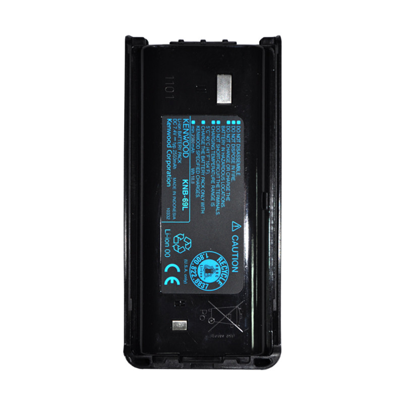 6567195871_akumulyatorna-batareya-knb-69l.jpg Акумуляторна батарея KNB-69L Li-ion, 7.4 V 2550 мАг Kenwood - Зображення 1
