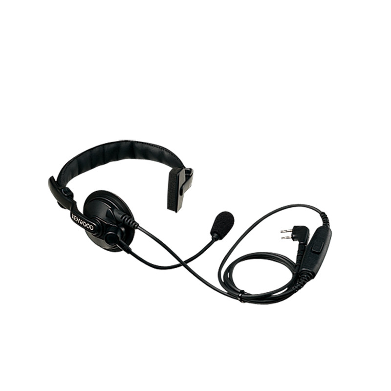 6580178073_khs-7a-polegshena-garnitura.jpg Гарнітура полегшена з м'яким оголов'ям KHS-7А і мікрофон на штанзі Kenwood - Зображення 1