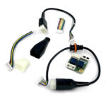 Комплект з'єднувальних кабелів KAP-2 з платою реле для підключення виносного динаміку