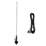 Антена автомобільна VHF/UHF TQC-M55 радіатор з поворотним механізмом та врізним кріпленням