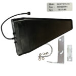 Антена логоперіодична трьох діапазонна BBT-0642LP1011V065, 698-4200 МГц, чорного кольору