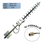 Антена спрямована Yagi 9-ти елементна з петльовим вібратором BBT-0809YI13V09, 902-928 МГц