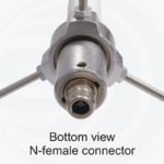 Антена VHF колінеарна стаціонарна  SIRIO GPF 21 N фібергласова - Зображення 2