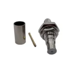 Роз'єм QMA female 7 crimp (Мама, Гніздо, Розетка, Jack), штировий з обтискною втулкою (внутрішній діаметр Ø 5,9 мм) для кабелю RG-58, RG-223, LMR 240, SLR 240 (під обтискання)