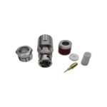 Роз'єм BNC male 8 clamp (Тато, Штир, Вилка, Штекер, Plug), штировий обтискний (затиск з внутрішнім діаметром Ø 8,5 мм) для кабелю 5D-BF (затиск/збірка - під накрутку) - Зображення 2