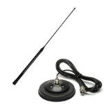Антена автомобільна VHF TQC-BFS радіатор з пружиною та погоджувальною котушкою на магнітной основе PM 100 PL